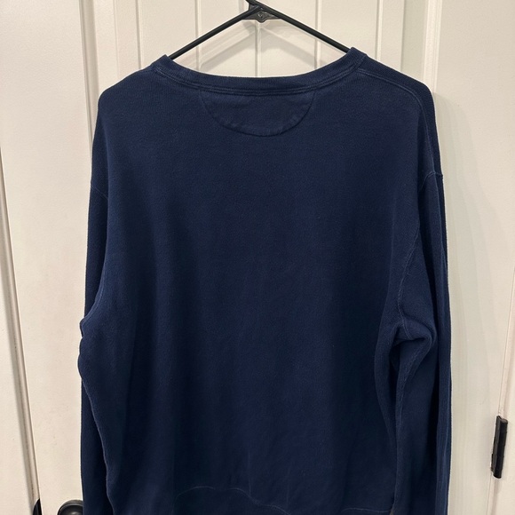 Polo by Ralph Lauren Men's Navy Soft Small Ribbed Texture L - Picture 3 of 3